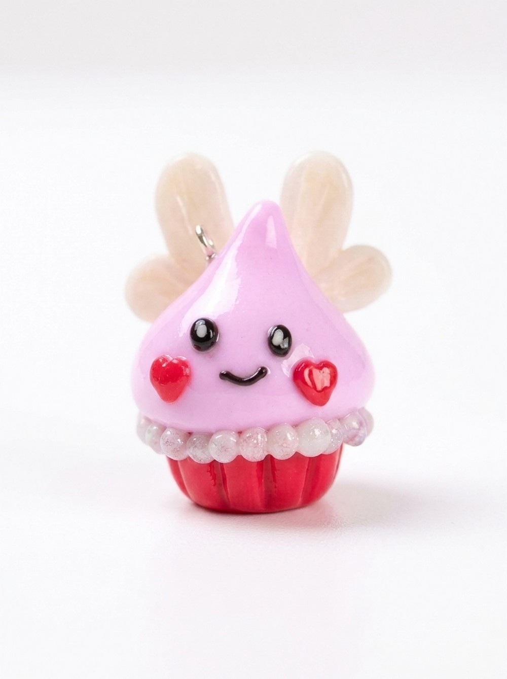 How to Make a Sweet Polymer Clay Meringue Cupcake (6)