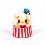Mini Donald Duck Popcorn Polymer Clay Tutorial (3)
